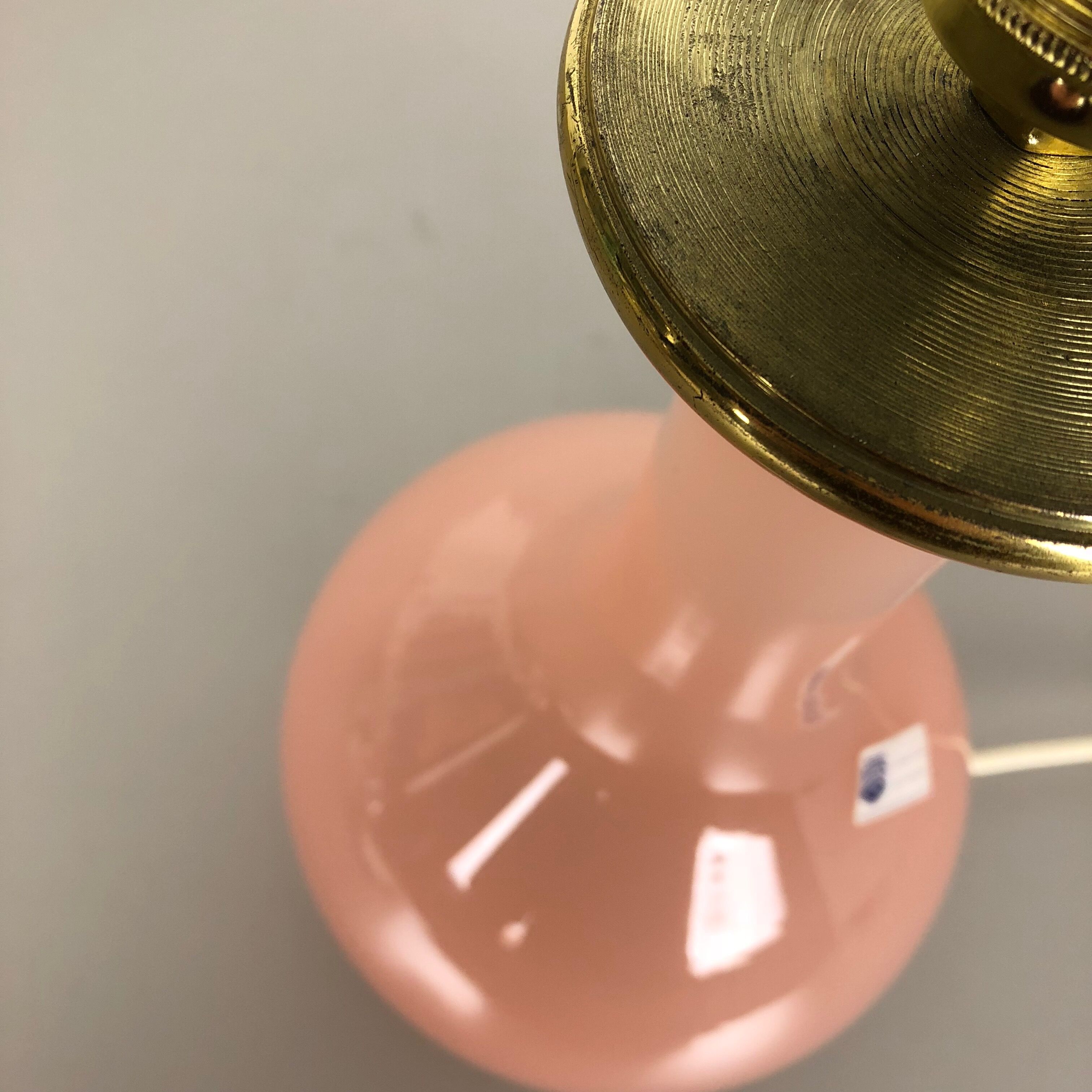 Murano glass table lamp by Cenedese Vetri