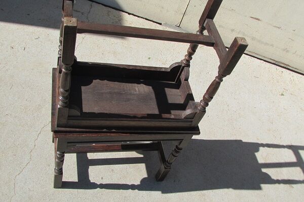 Pair of stools, bedsides, bits of sofa