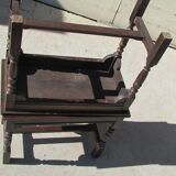 Pair of stools, bedsides, bits of sofa