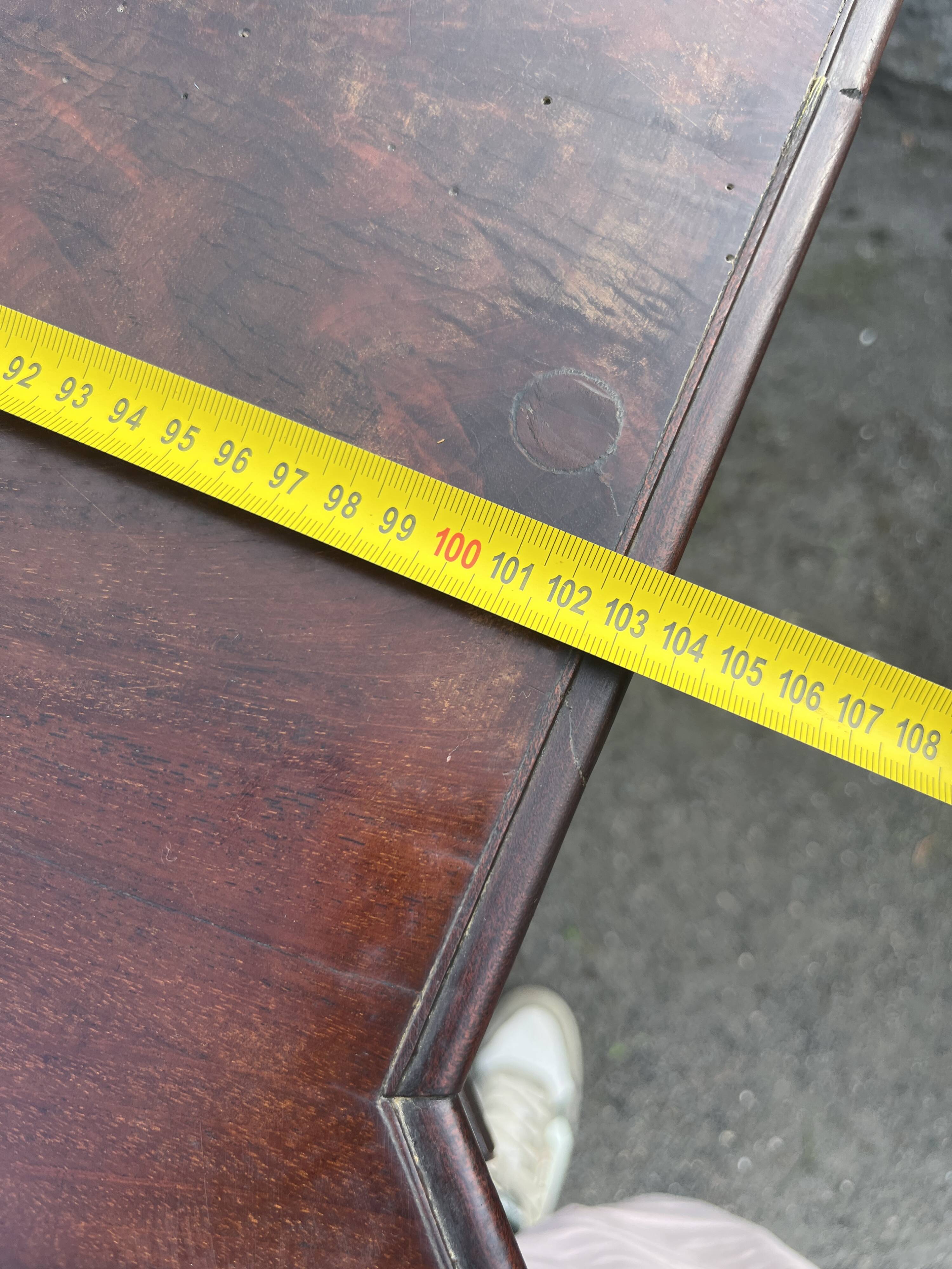 Napoleon III style mahogany display cabinet