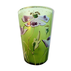 verre vert art nouveau