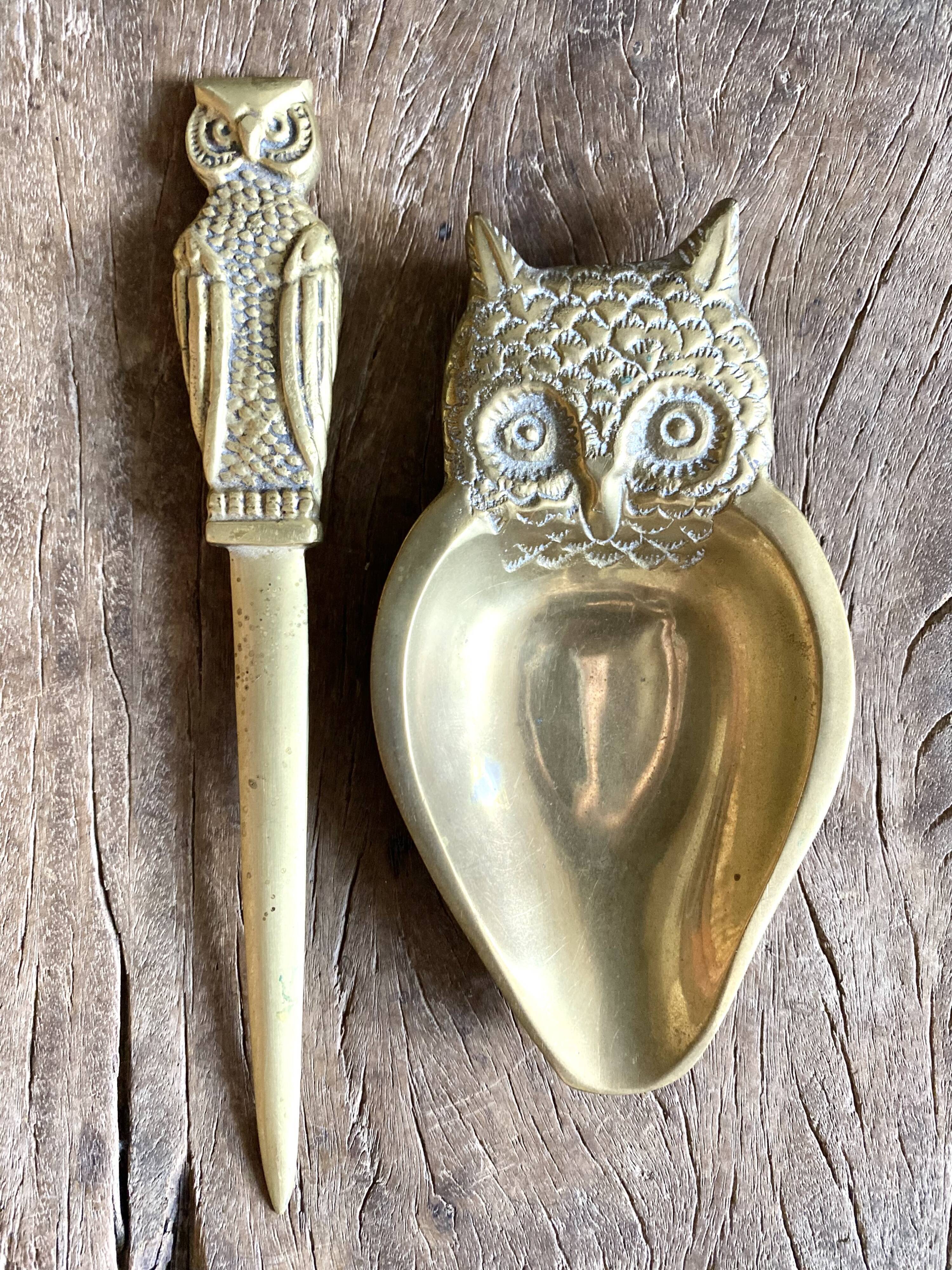 Empty pocket and nice brass letter opener