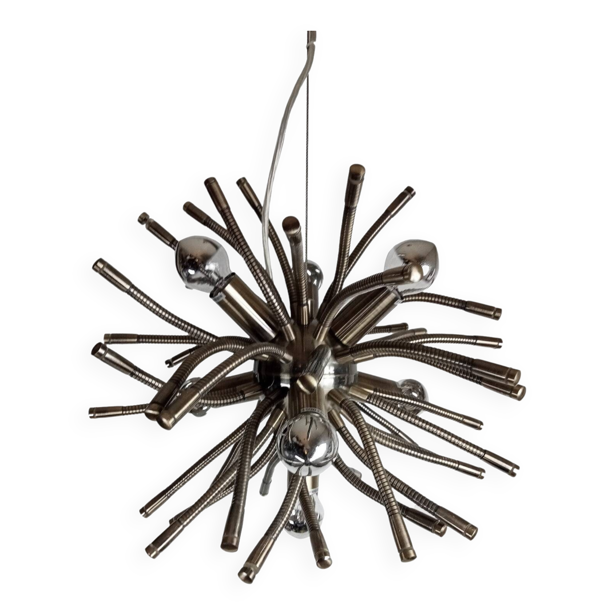 Vintage Pendant Lamp • Sputnik • Post Space Age • 1980