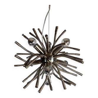 Vintage Pendant Lamp • Sputnik • Post Space Age • 1980