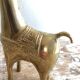 Figurine âne en laiton