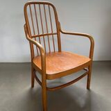 Bentwood armchair model A63-F, design Josef Frank for Thonet, 1930s, Austria