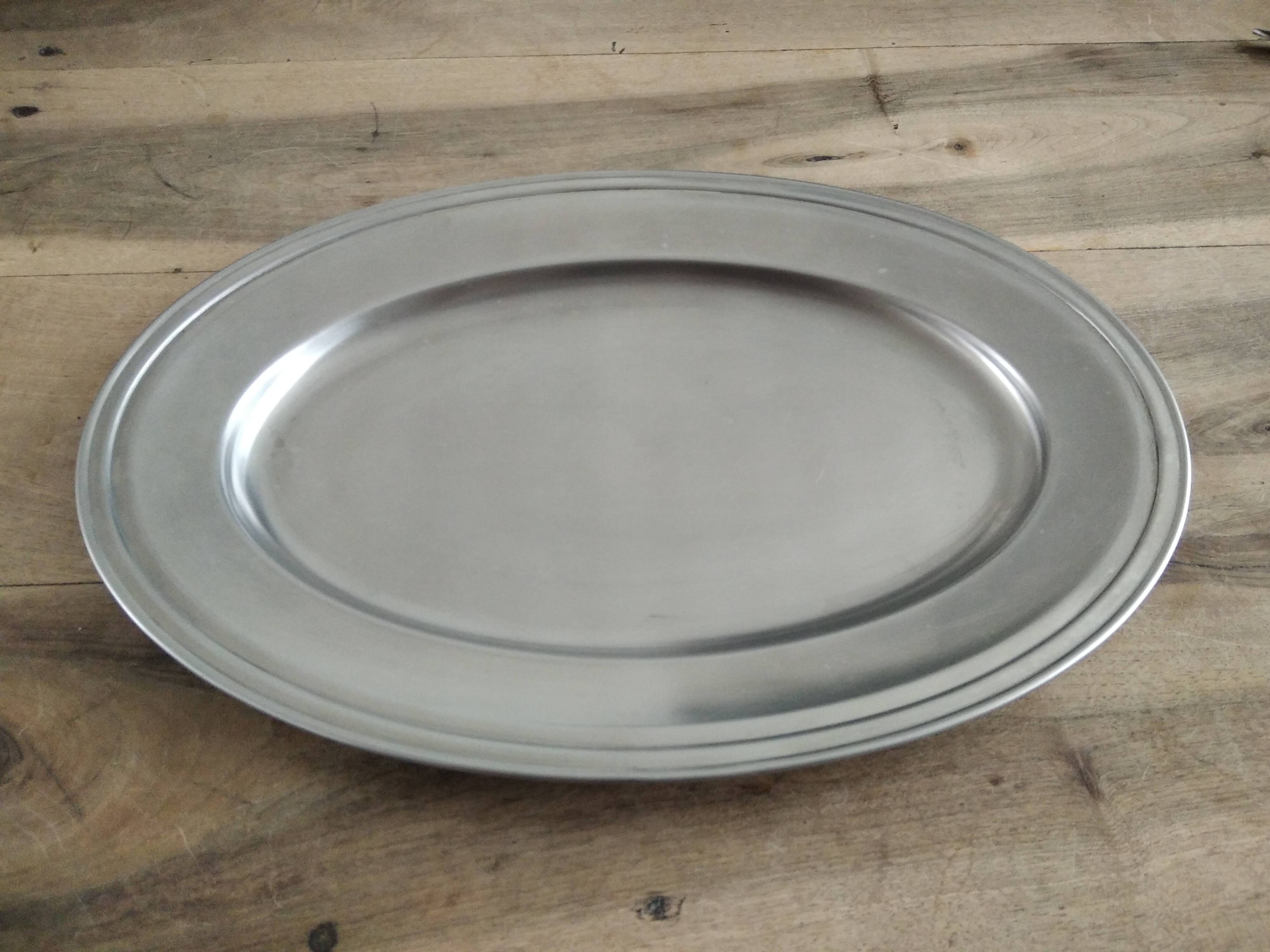 Flat oval medium model Guy Degrenne collection MANOIR