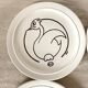 Esso Advertising Dessert Plates
