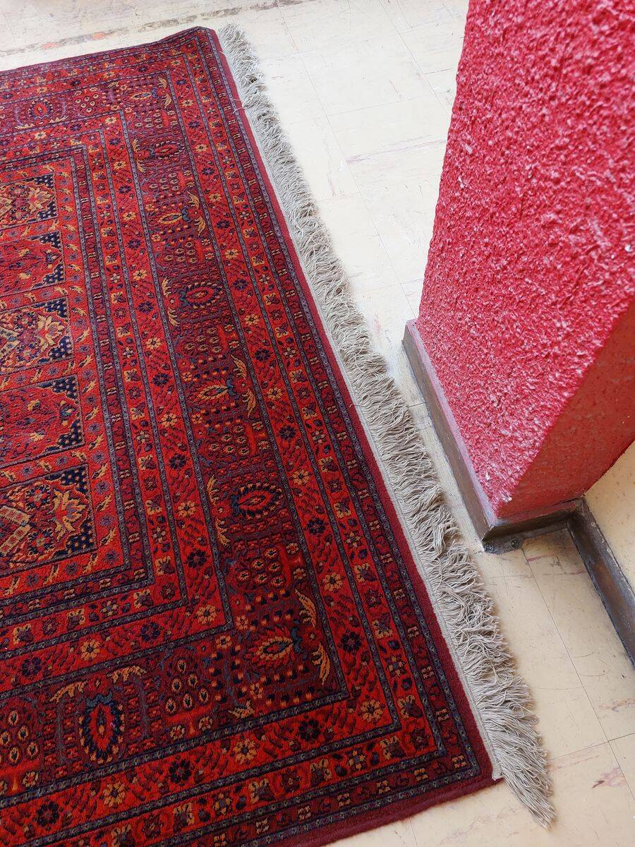 Handwoven Afghan rug 305x200 cm
