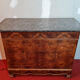 Louis Philippe period chest of drawers in walnut bramble stamped around 1830