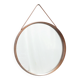 Round mirror by Uno & Östen Kristiansson for Luxus, 1950s