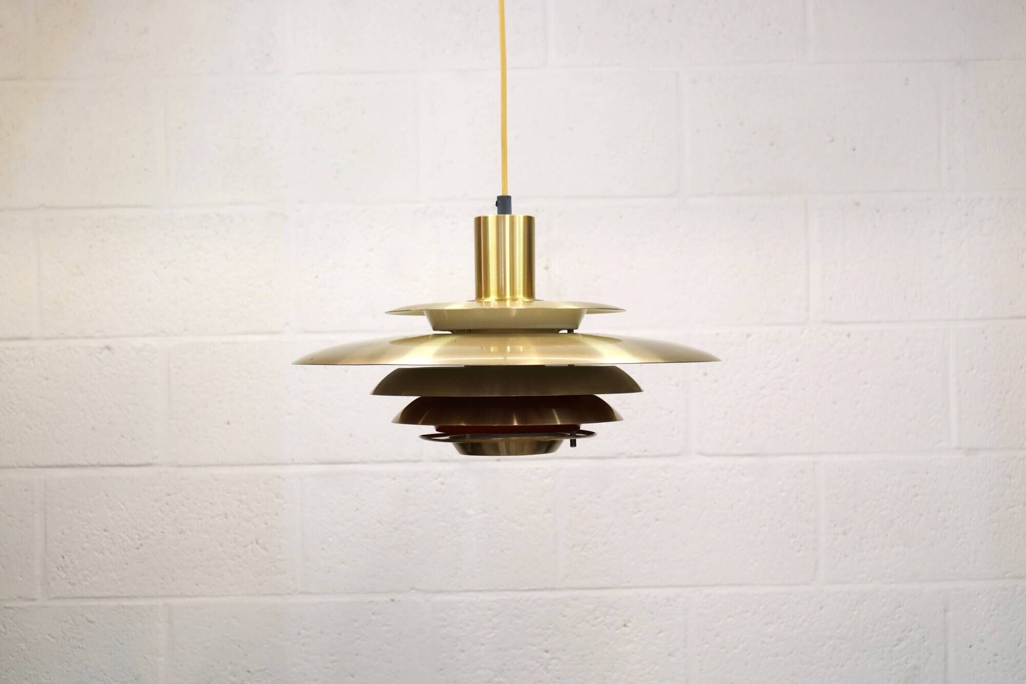 Very rare old Danish design lamp by Teknika model 425  - 60's