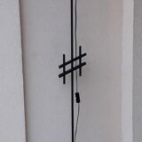 Tripod floor lamp in iron