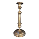 Bronze torch candle holder early 20th century