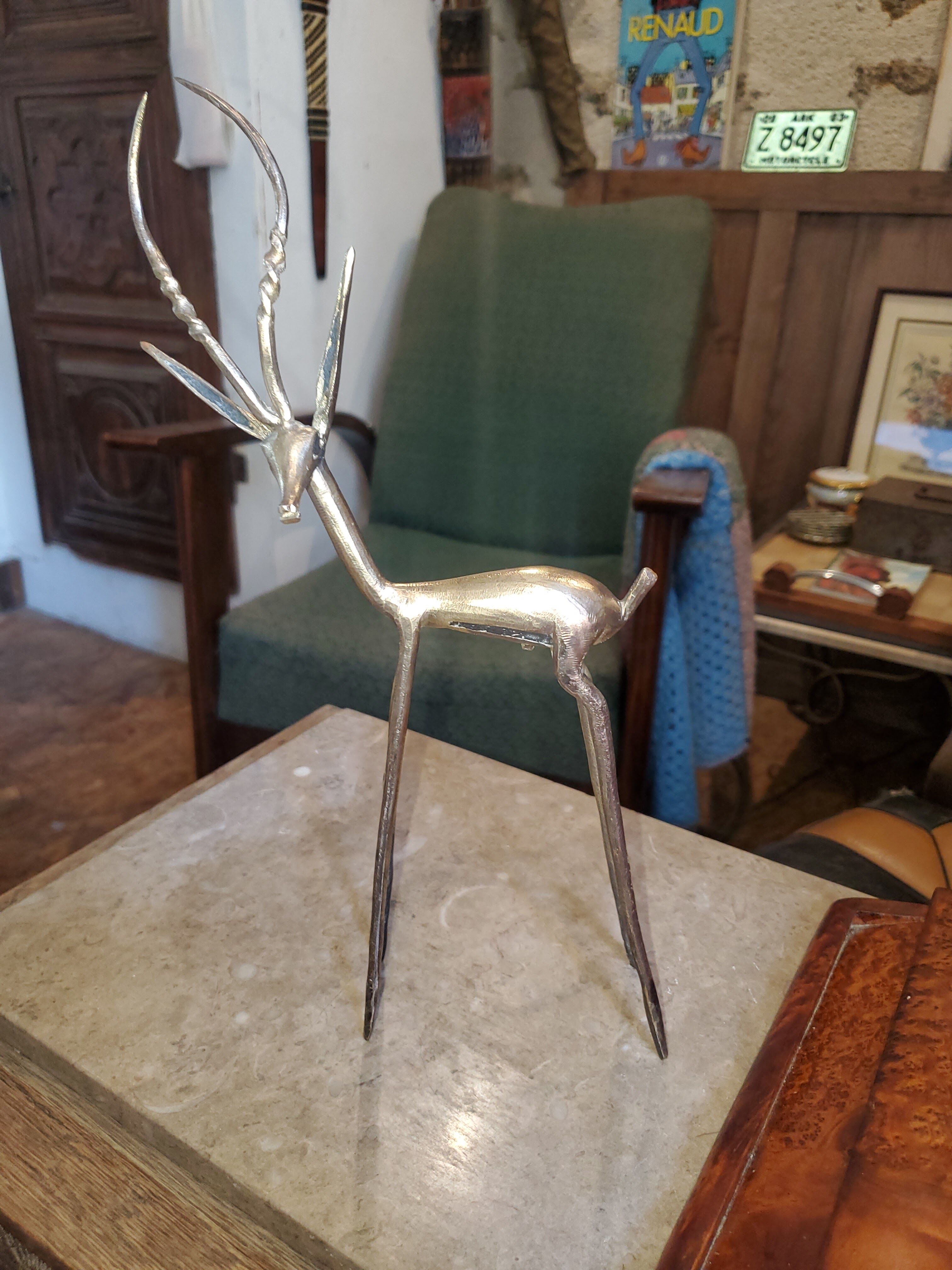 Brass gazelle