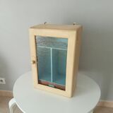 Glass medicine cabinet 50s