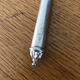6 silver metal dessert forks