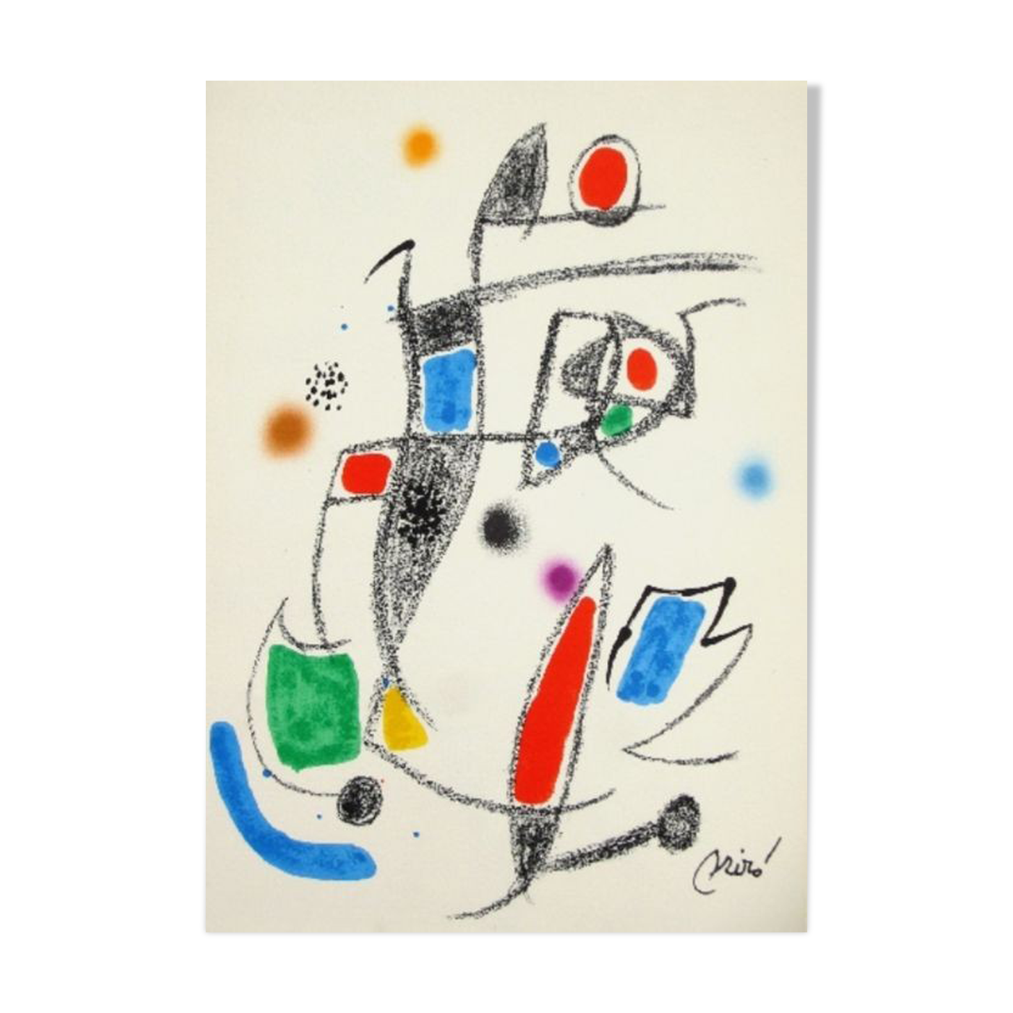 Joan Miro (1893-1983) - Maravillas con variaciones acrosticas 10