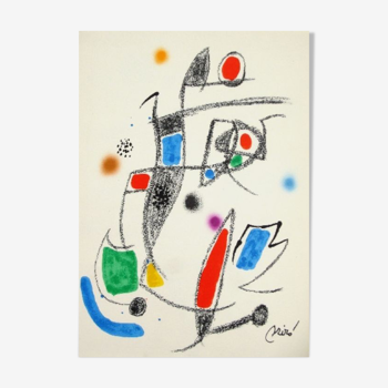 Joan Miro (1893-1983) - Maravillas con variaciones acrosticas 10