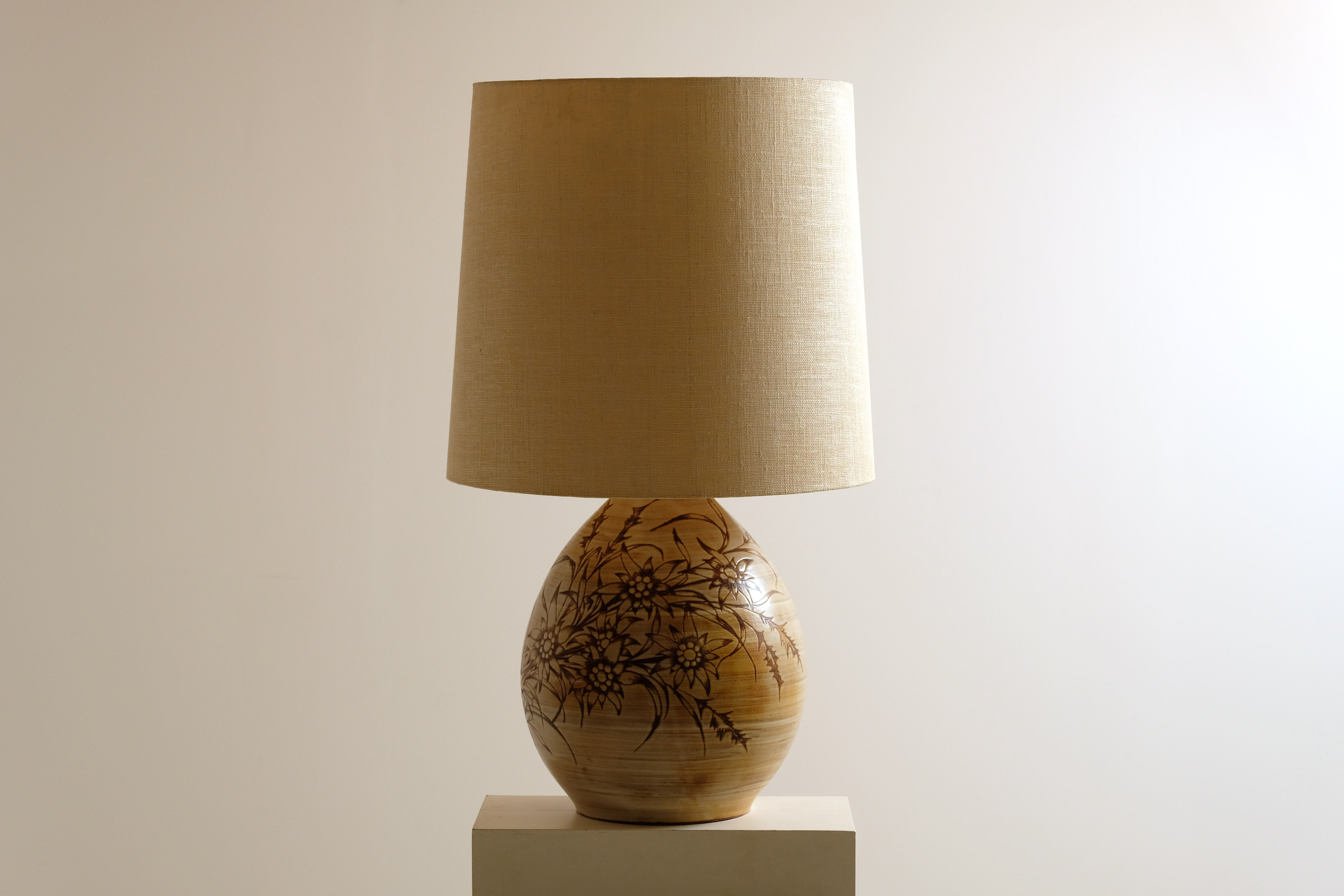 Lamp by Fonck and Mateo Vallauris 1960's