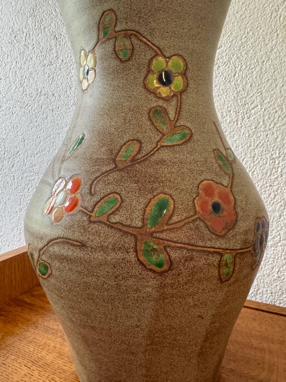 Vallauris MC Treinen ceramic vase from the 60s