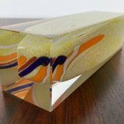 Vase en verre artistique de Murano, années 1970