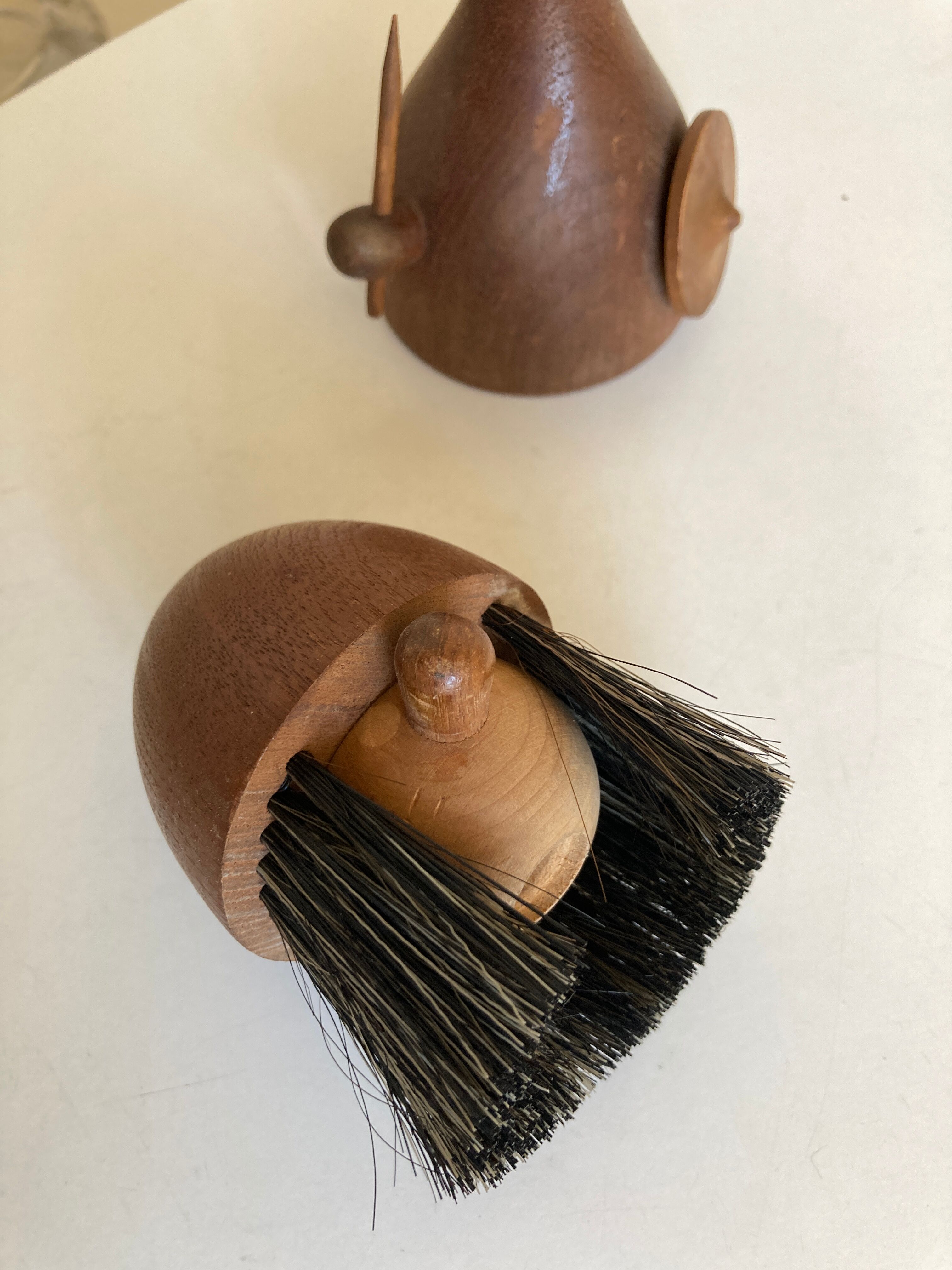 Viking doll by Kay Bojesen for Laurids Lonborg, teak Denmark 1950