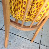 Tripod in curved wood sewing basket 60/70