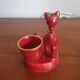 Bambi fawn cigarette holder ashtray in vintage Vallauris ceramic