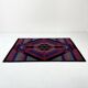 Large geometric rug by Gianni Erba for Trend, 1980.