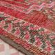 Vintage pink Berber rug