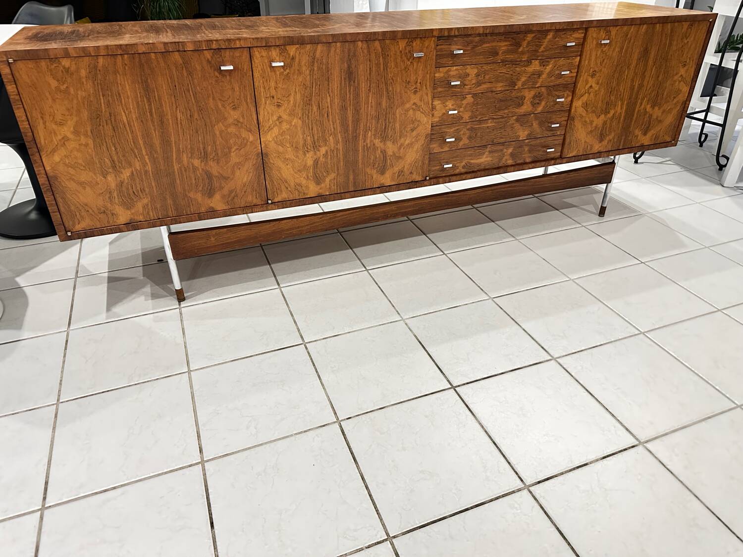 Rosewood sideboard by Gérard Guermonprez by Magnani, 1960s