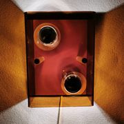 Applique artisanale en plexiglas Herda 1980
