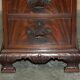 Thomas Chippendale Revival desk with a leather top