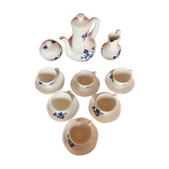 Vintage Gien porcelain coffee service