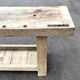 Etabli vintage 50's bois brut