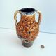 Ceramic vase enamels of the cyclops glaciers Annecy fat lava 1960