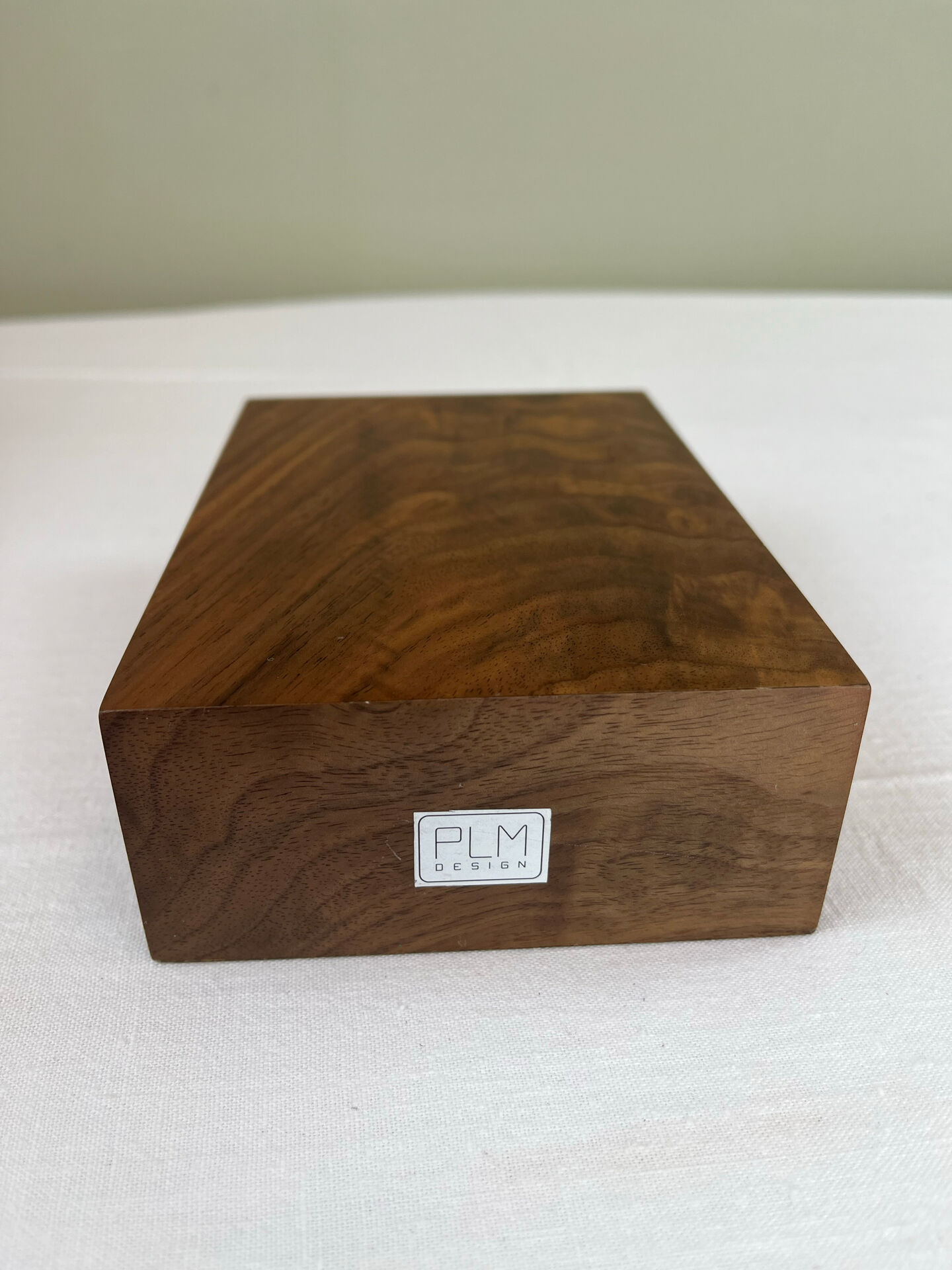 Minimalist design wooden vase