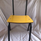 Yellow school chair