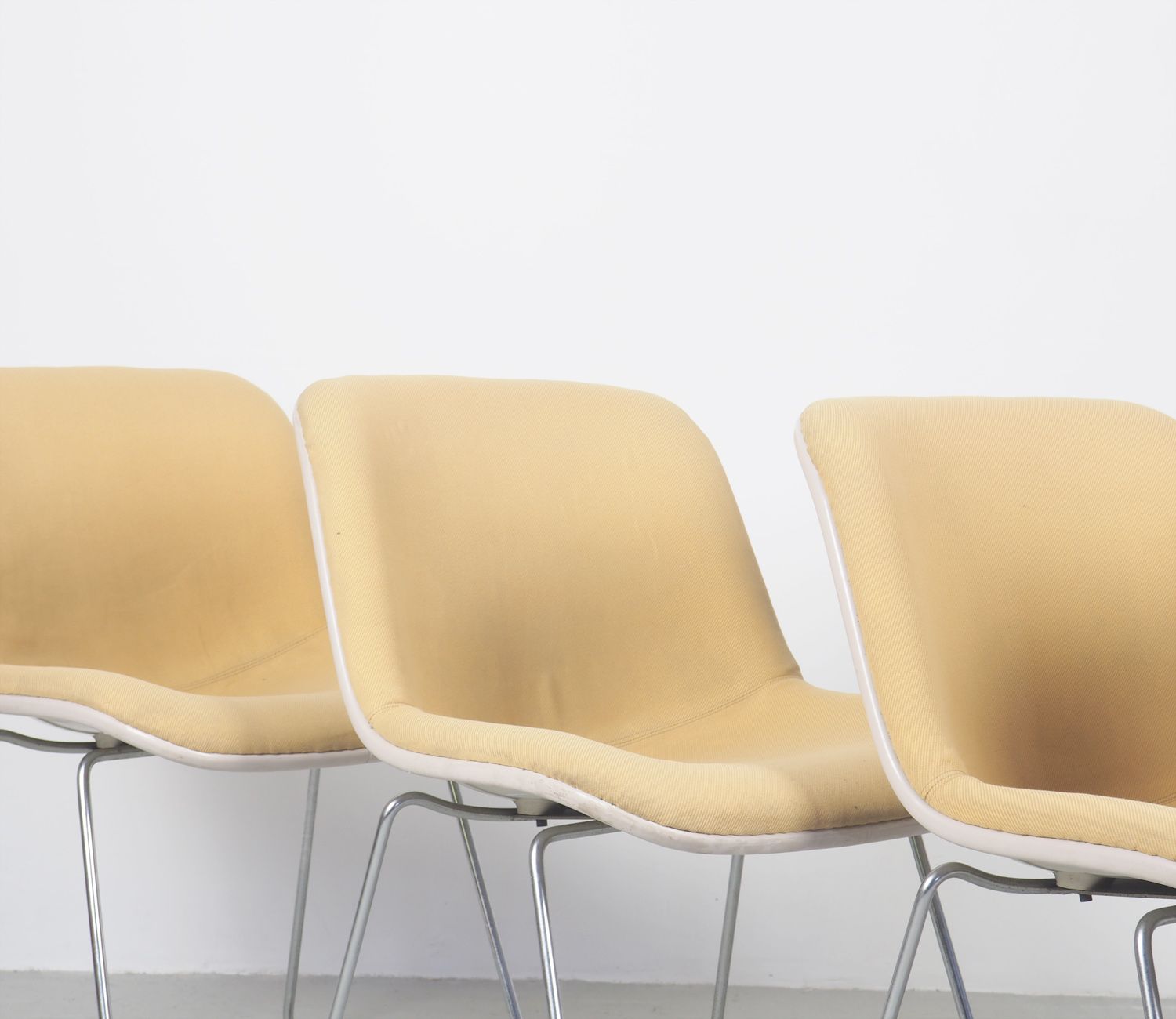 Set of 4 Houtoku for Artifort Spirit dining chairs, Japan 1970