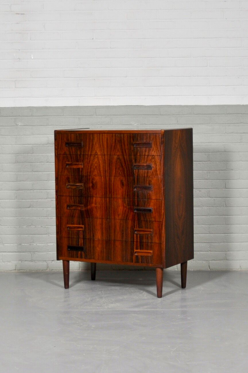 1960s Rosewood Chest of Drawers