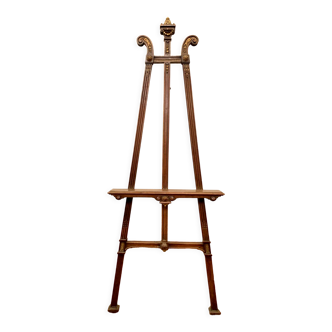 Louis XVI style painting easel in walnut XX century