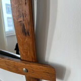 Brutalist wooden mirror 73cm x 86cm