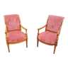 Paire de fauteuils directoire anciens