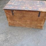 Polychrome fir chest