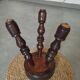 Tabouret tripode vintage, Art Populaire