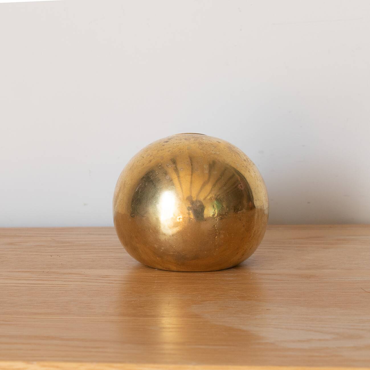 Gilded bronze ashtray by Valenti circa 1950