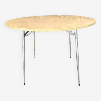 Vintage round table 105 cm