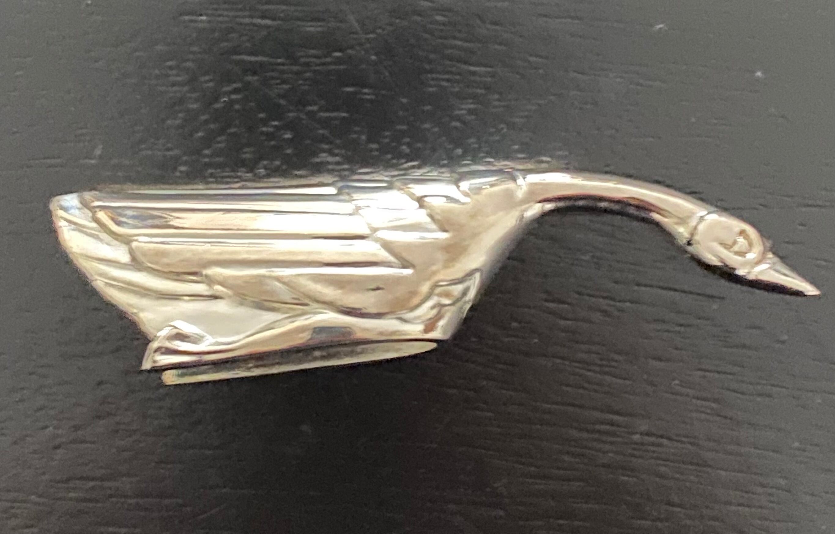 12 porte-couteaux forme canards et oies en metal