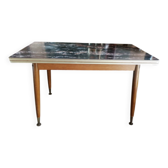 table cuisine formica 1960